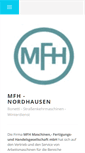 Mobile Screenshot of mfh-nordhausen.de